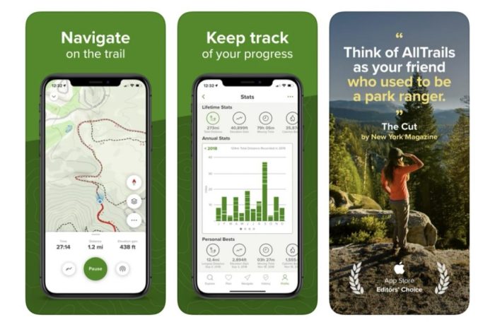 Hiking Trails App