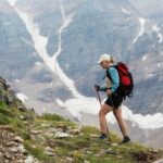 Hiking On The Mountain