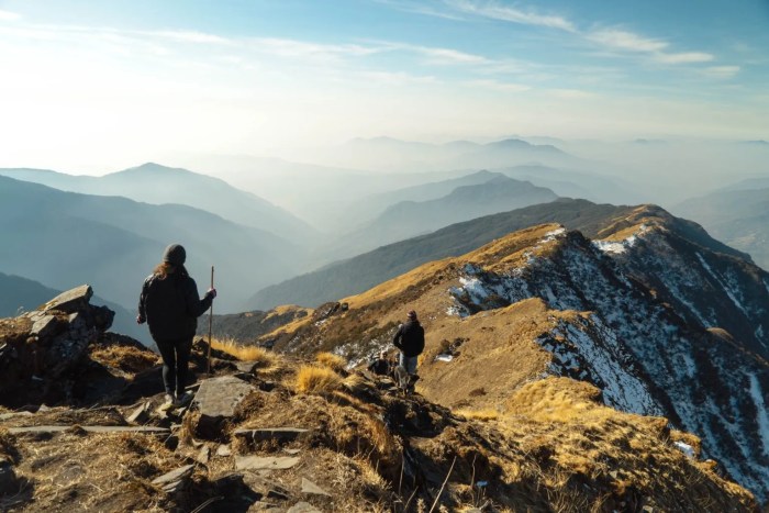 Hiking Mountain Trails