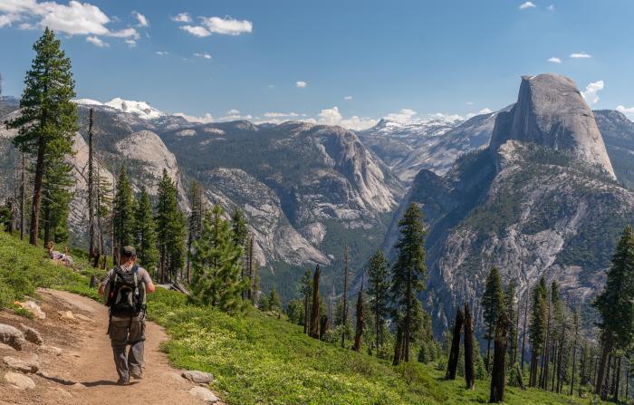 Hiking A Trail