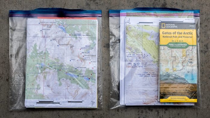 Backpacking Maps